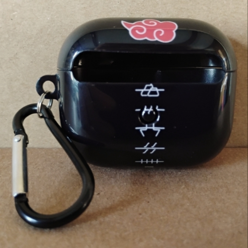 Naruto Akatsuki AirPods Cover Case for AirPod Pro 2019 Anime Cartoon Design